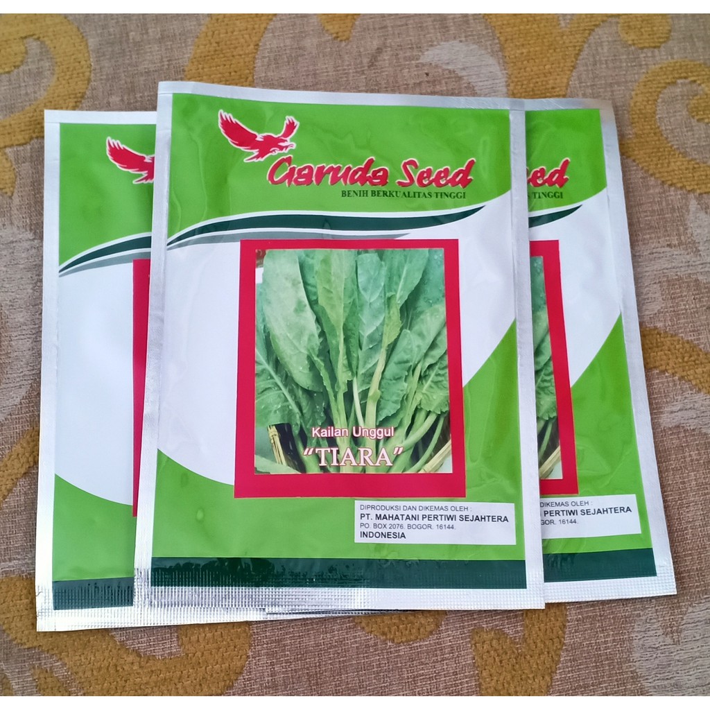 Benih/Bibit KAILAN Unggul "TIARA" 5 gr Garuda Seed Shopee Indonesia