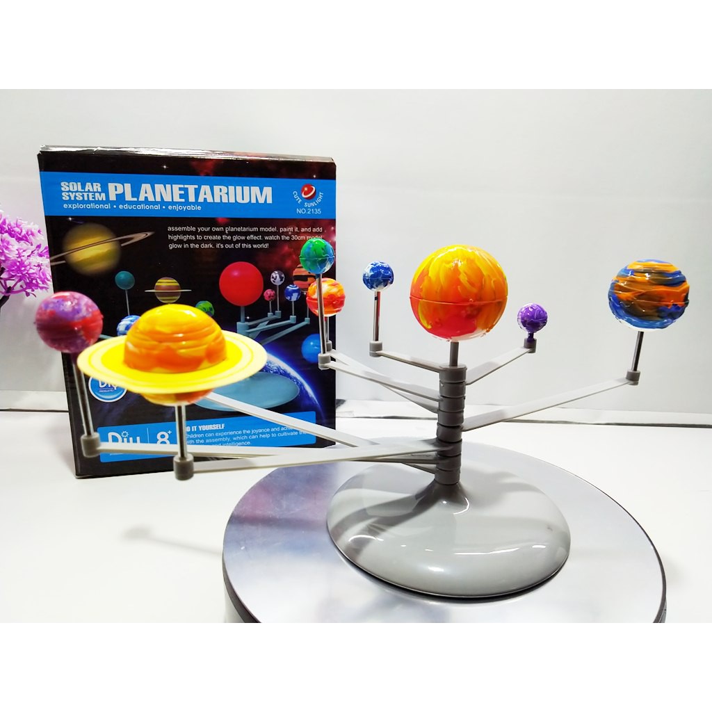 Bahan Bahan Membuat Miniatur Tata Surya Menata Rapi