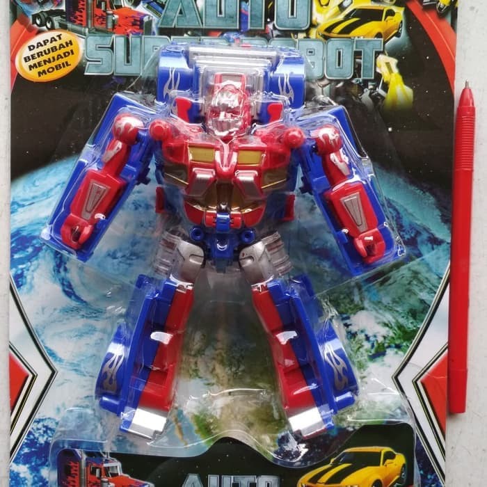 Jual Mainan Anak Auto Super Robot Transformer / Mainan Robot | Shopee Indonesia