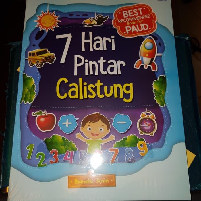 Buku Belajar Pelajaran Anak Paud Membaca Berhitung 7 Hari