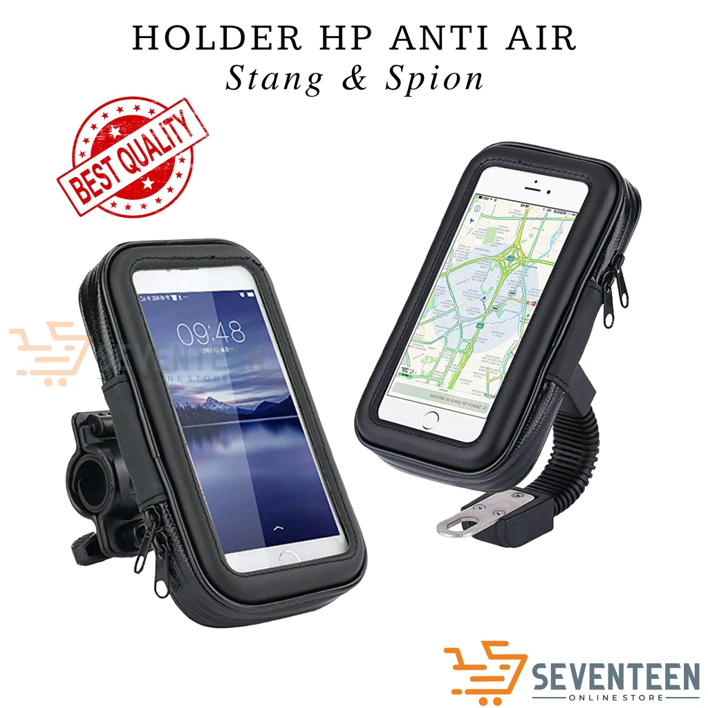 Jual SEVENTEEN TAS HOLDER COVER HP SEPEDA MOTOR ANTI HUJAN PHONE HOLDER