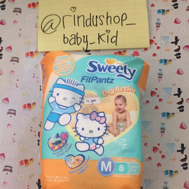 Promo pempers sweety M 8 / pempers murah / pampers sweety M 8 / Grosir