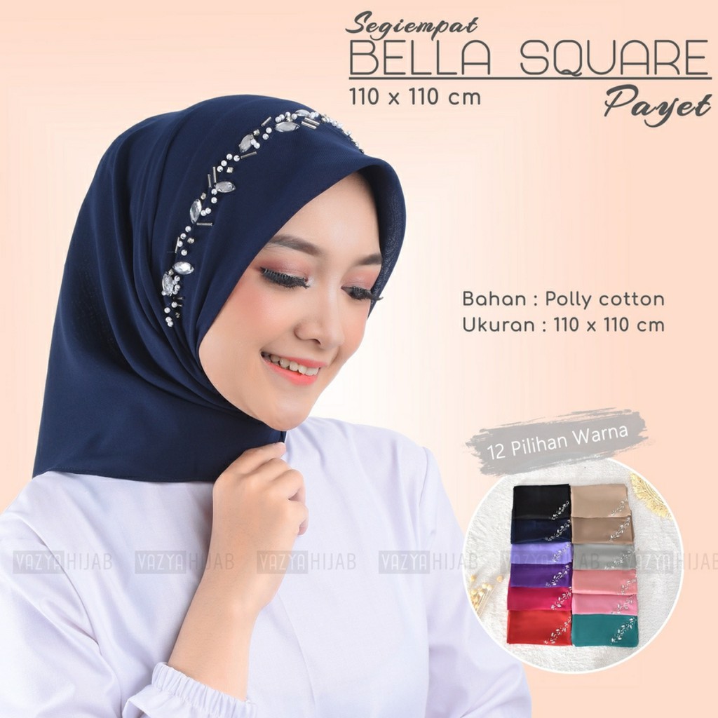 JILBAB BELLA PAYET SEGI EMPAT/HIJAB BELLA PAYET/ HIJAB PAYET BANDO