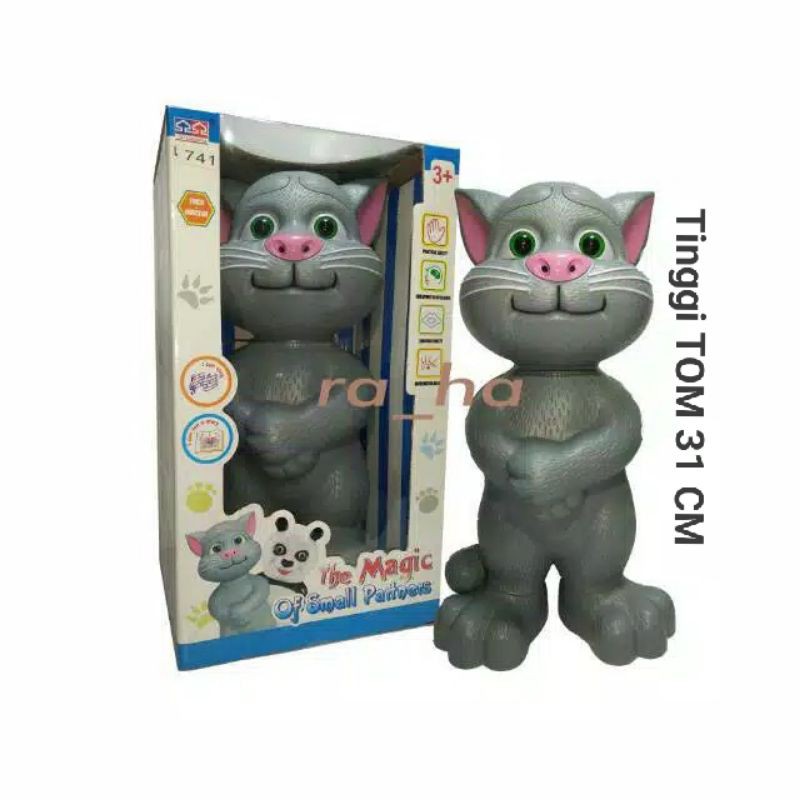 Jual Talking Tom Besar, Mainan Anak Bisa Menirukan Suara Dan Bernyanyi Indonesia|Shopee Indonesia