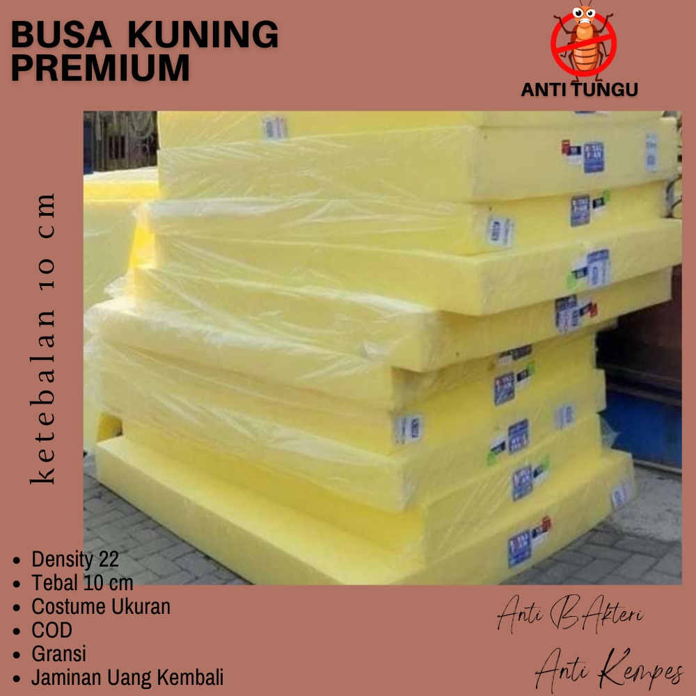Jual Tempat Duduk Spon Alas Tidur Royal Foam Ukuran 200x180 Tebal 5