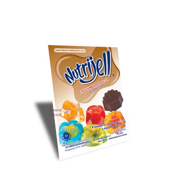 Jual Nutrijell Coklat - 1 Pak 12 Sachet - Jenniemart | Shopee Indonesia