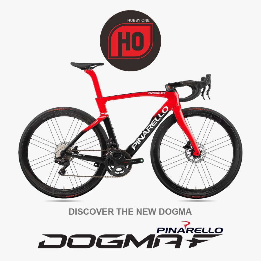 Jual Pinarello Dogma F Eruption Red Frameset | Shopee Indonesia