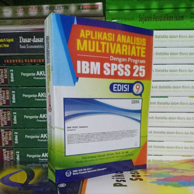 Aplikasi Analisis Multivariate dengan program IBM SPSS 25