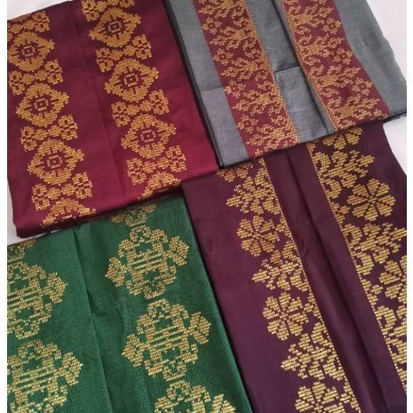 Jual Kain Tenun Songket Melayu Siak Riau Asli Katun Kristal Emas Gold  Indonesia|Shopee Indonesia