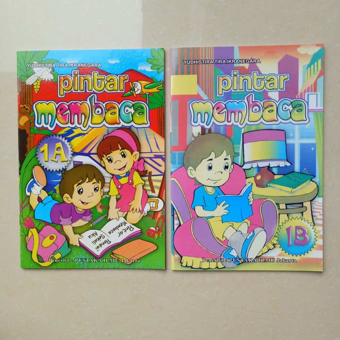 Jual Buku Anak TK SD kelas 1 Pintar Membaca 1A 1B, belajar membaca