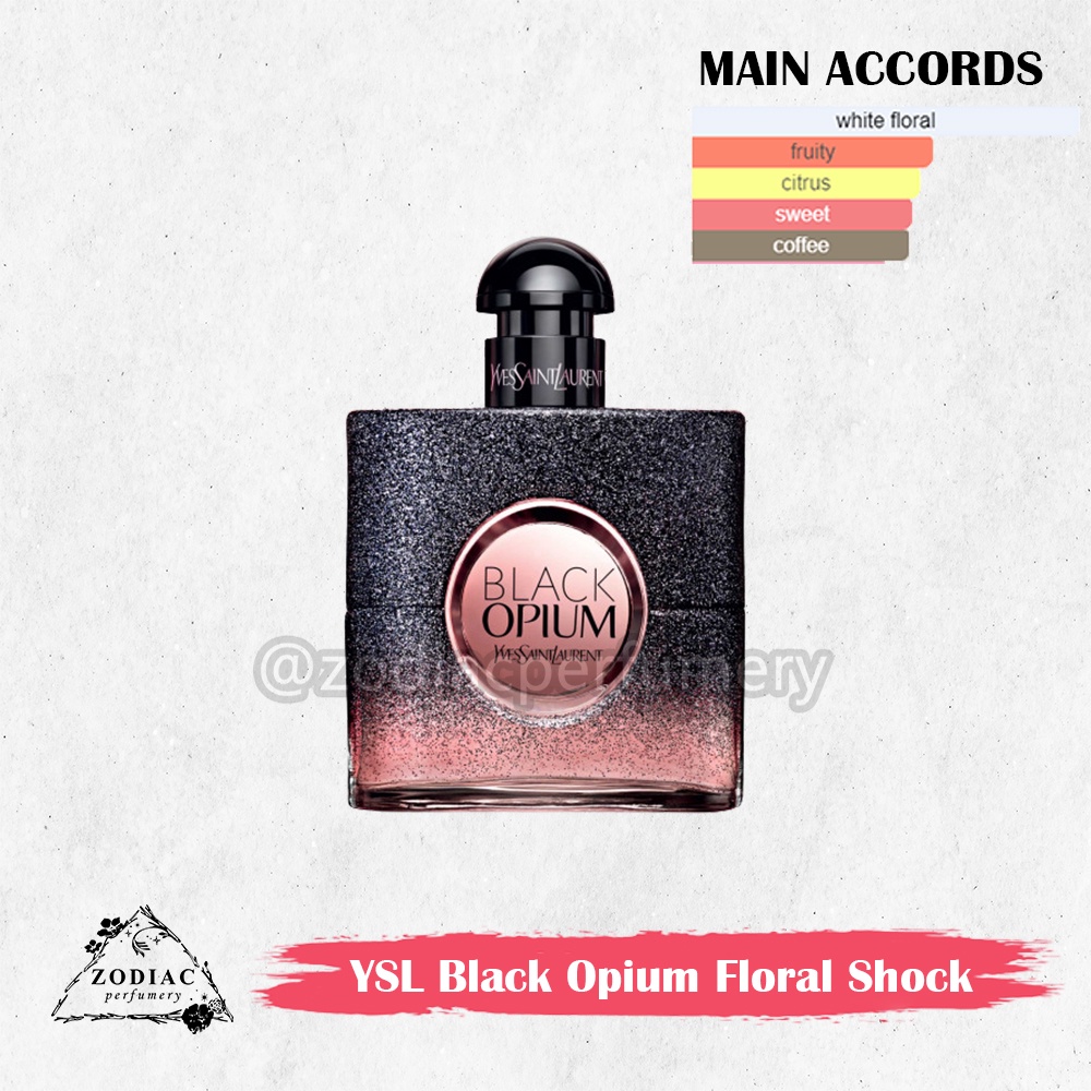Jual Yves Saint Laurent Ysl Black Opium Floral Shock Edp 90Ml [100% Original] | Shopee Indonesia
