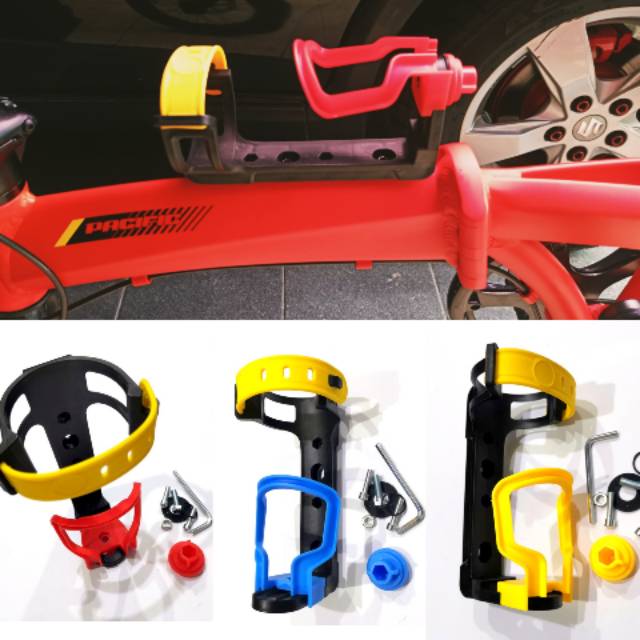 Jual Tempat / Holder botol Minum Adjustable/Bisa Stell Sepeda Universal