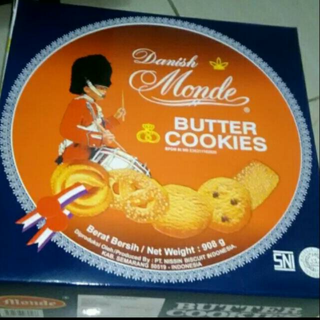 Jual DANISH MONDE BUTTER COOKIES 908 Gr Shopee Indonesia