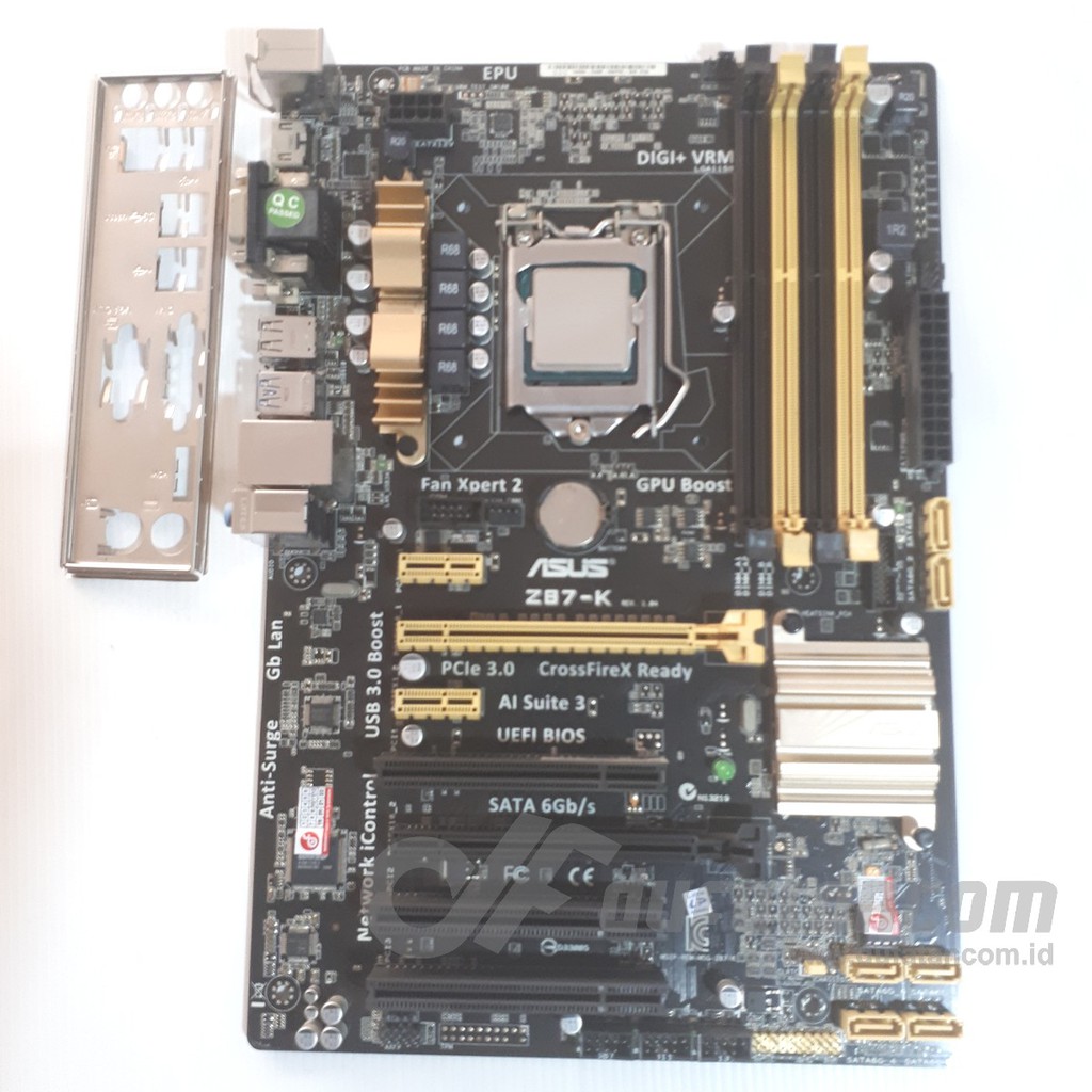Jual Motherboard Asus Z87K dan Processor I74770K Gaming Shopee