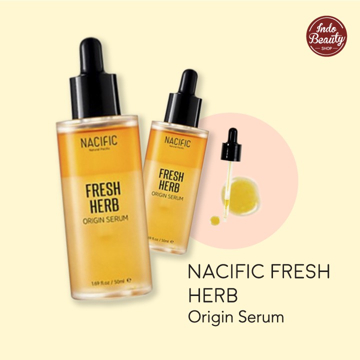NACIFIC Natural Pacific Fresh Herb Origin Serum 50ml Shopee Indonesia