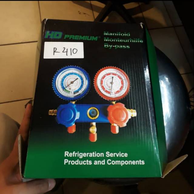 Jual Manifold Gauge Set handen Premium R410 R32 Shopee Indonesia