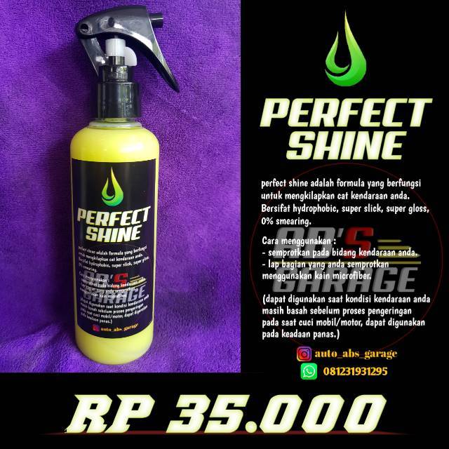 Jual Perfect Shine, Sealant Wax, Auto Detailing Indonesia|Shopee Indonesia