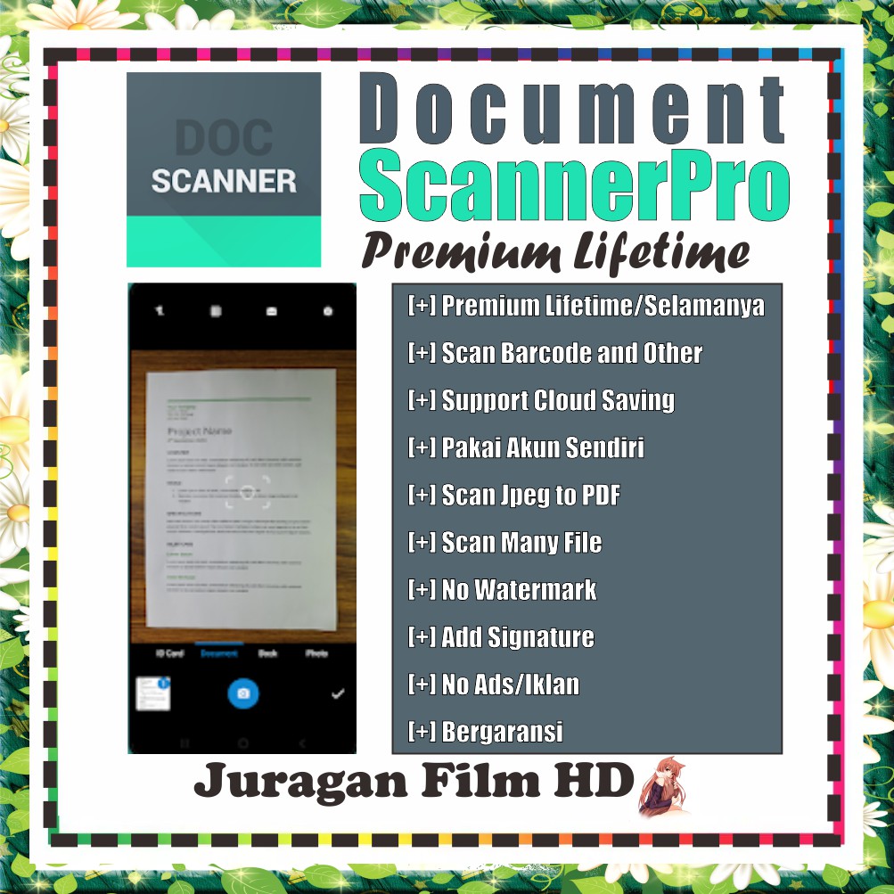 Document Scanner Pro Seumur Hidup | Bergaransi | Shopee Indonesia