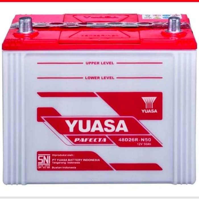 Jual Aki Basah Mobil merk Yuasa 46D26R N50 50 Ampere (Colt / L300