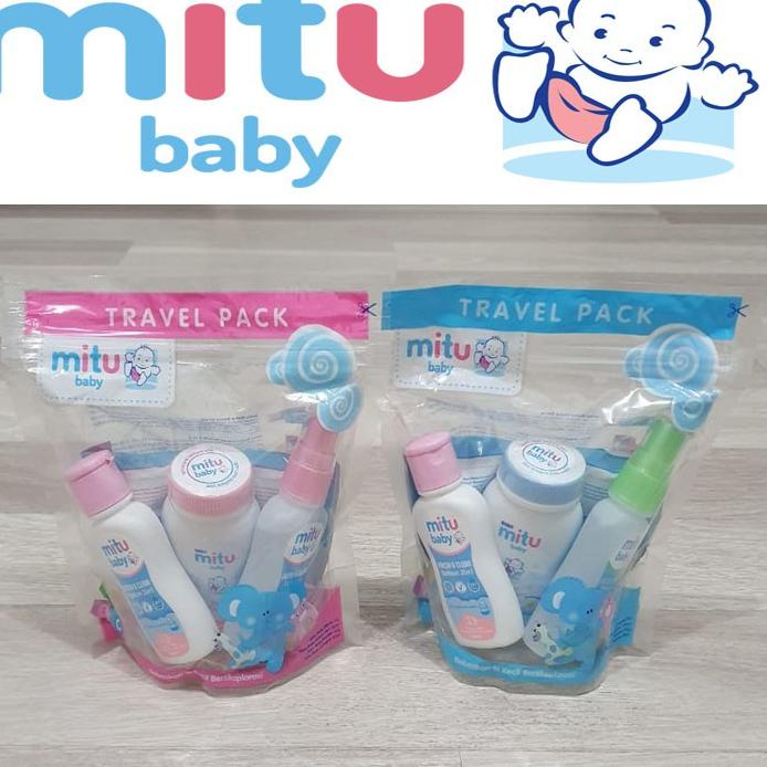 Mitu Baby Travel Pack 4in1 Kantong Ziplocklangsung Kirim