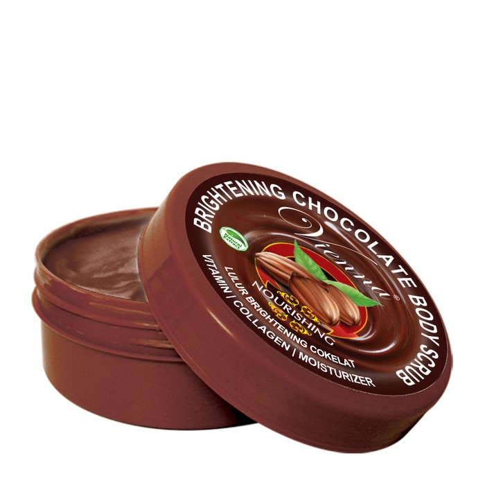 Jual Lulur Coklat / Vienna Brightening Chocolate Body Scrub Nourishing 250G | Shopee Indonesia