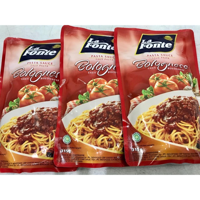 La Fonte Saus Bolognese 315Gr Shopee Indonesia