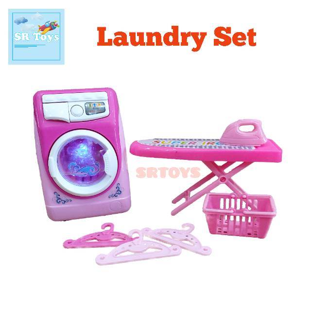 Jual Mesin Cuci Mainan Anak Laundry Set | Shopee Indonesia