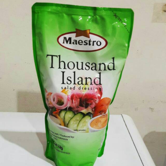 Jual Maestro thousand island dressing salad mayonaise mayones 1kg