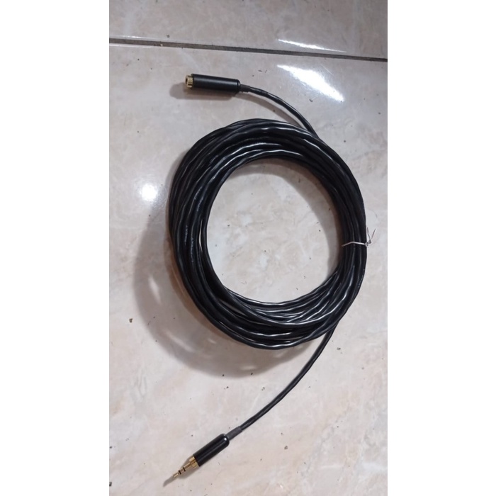 Jual sale Extension cable 2.5mm male female LANC camcorder remote 5m 10m 15m 5 meter Limited