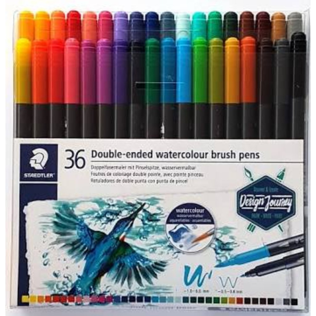Staedtler DoubleEnded Watercolor Brush Pen Sets ubicaciondepersonas