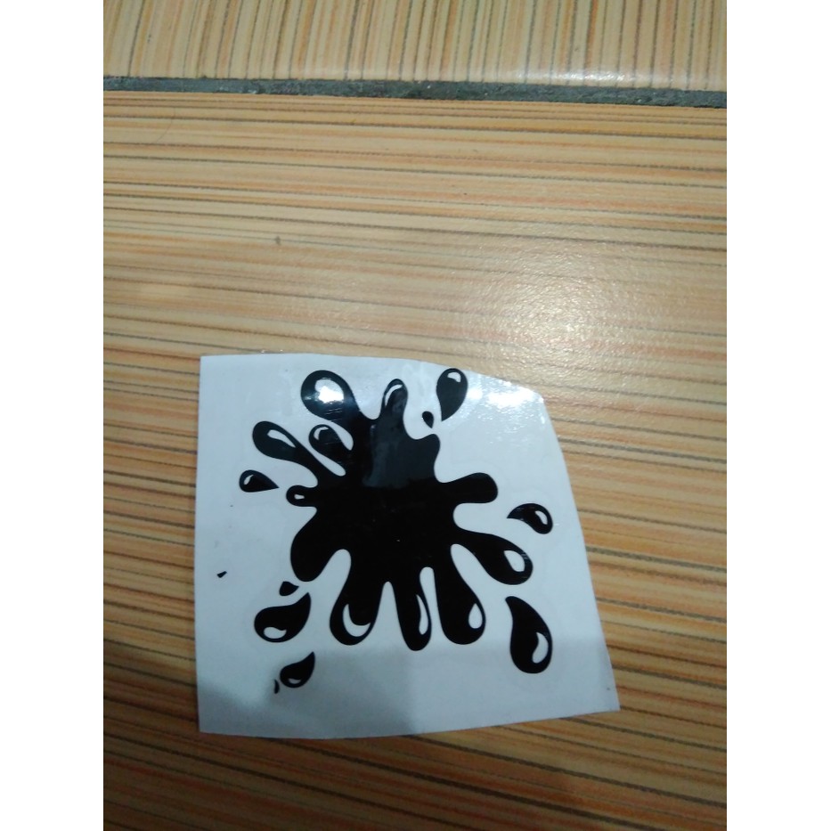 stiker custom motif bercak cutting stiker crot noda Shopee Indonesia