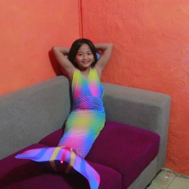 Baju Renang Mermaid Untuk Anak Tanggung Paling fenomenal Shopee Indonesia