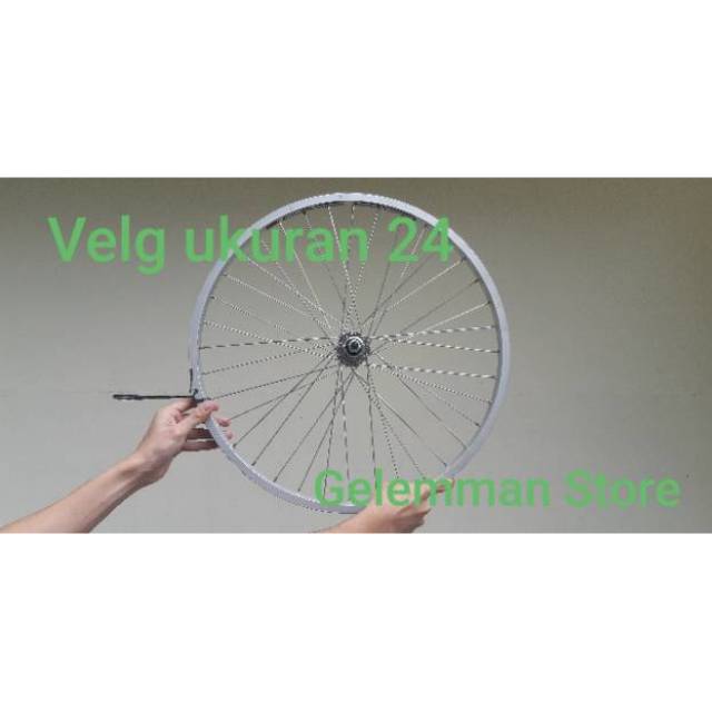 Jual Velg Sepeda Satu Set Ukuran 24 | Shopee Indonesia