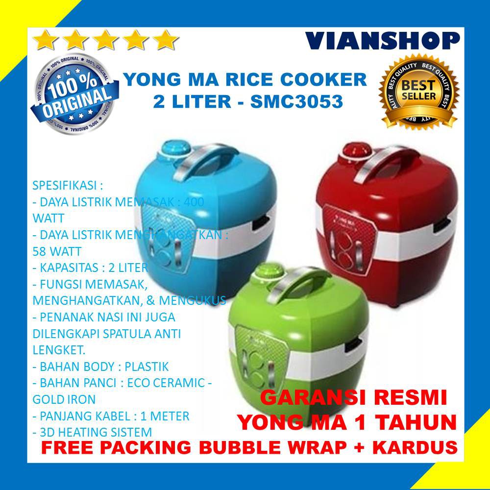 Jual Rice Cooker Yong Ma Magic Com Smc3053 Yongma Mejikom 3 In 1