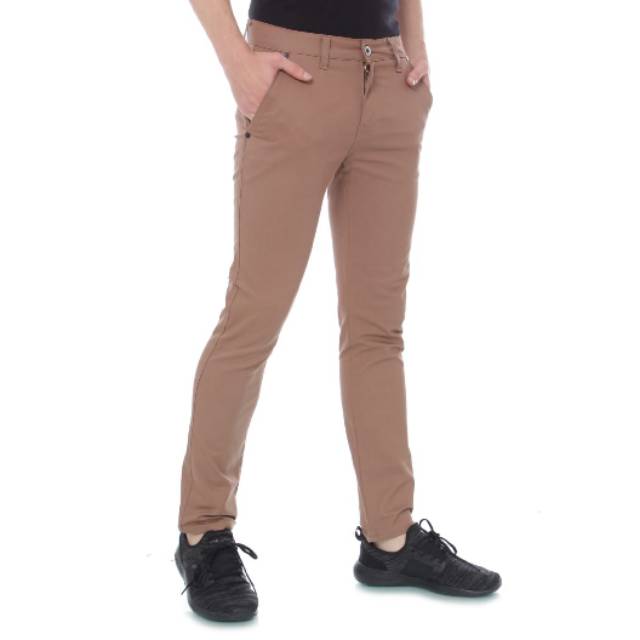 CELANA CHINO PANJANG PRIA WARNA MOCCA Shopee Indonesia