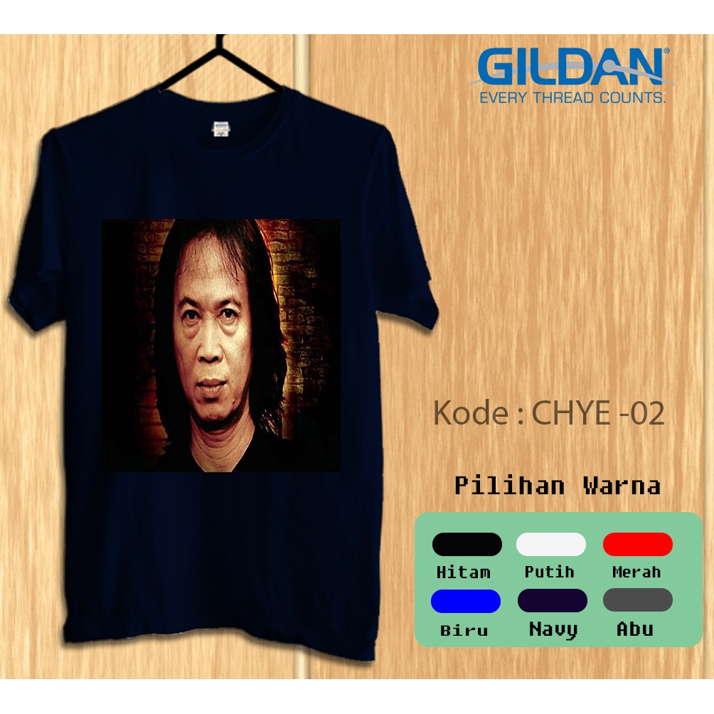 Kaos Gildan Softstyle Chrisye artis legendaris Indonesia penyanyi pop |  Shopee Indonesia