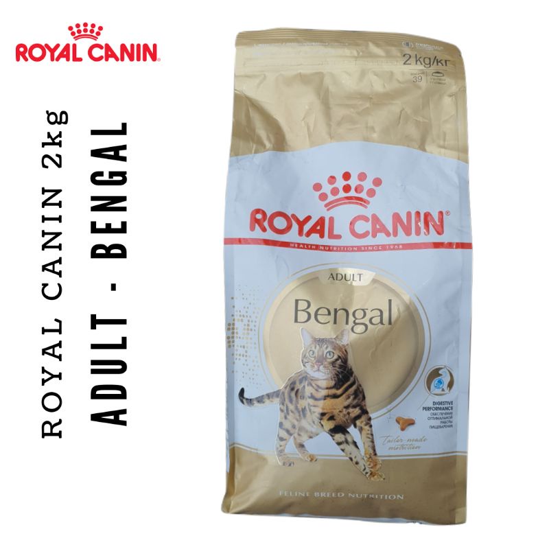 Jual Royal Canin Cat Food Adult Bengal 2kg Makanan Kucing RC Bengal