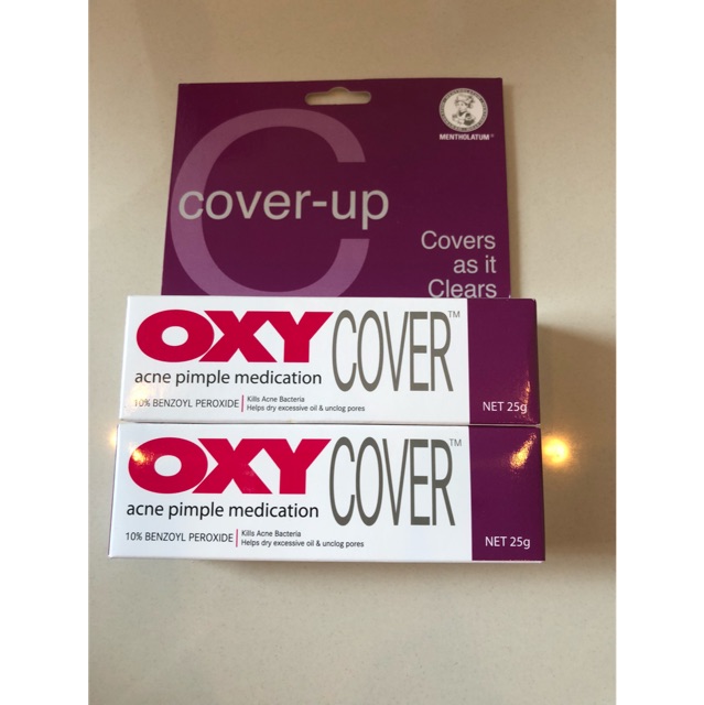 Oxy Cover Acne Pimple Medication Shopee Indonesia