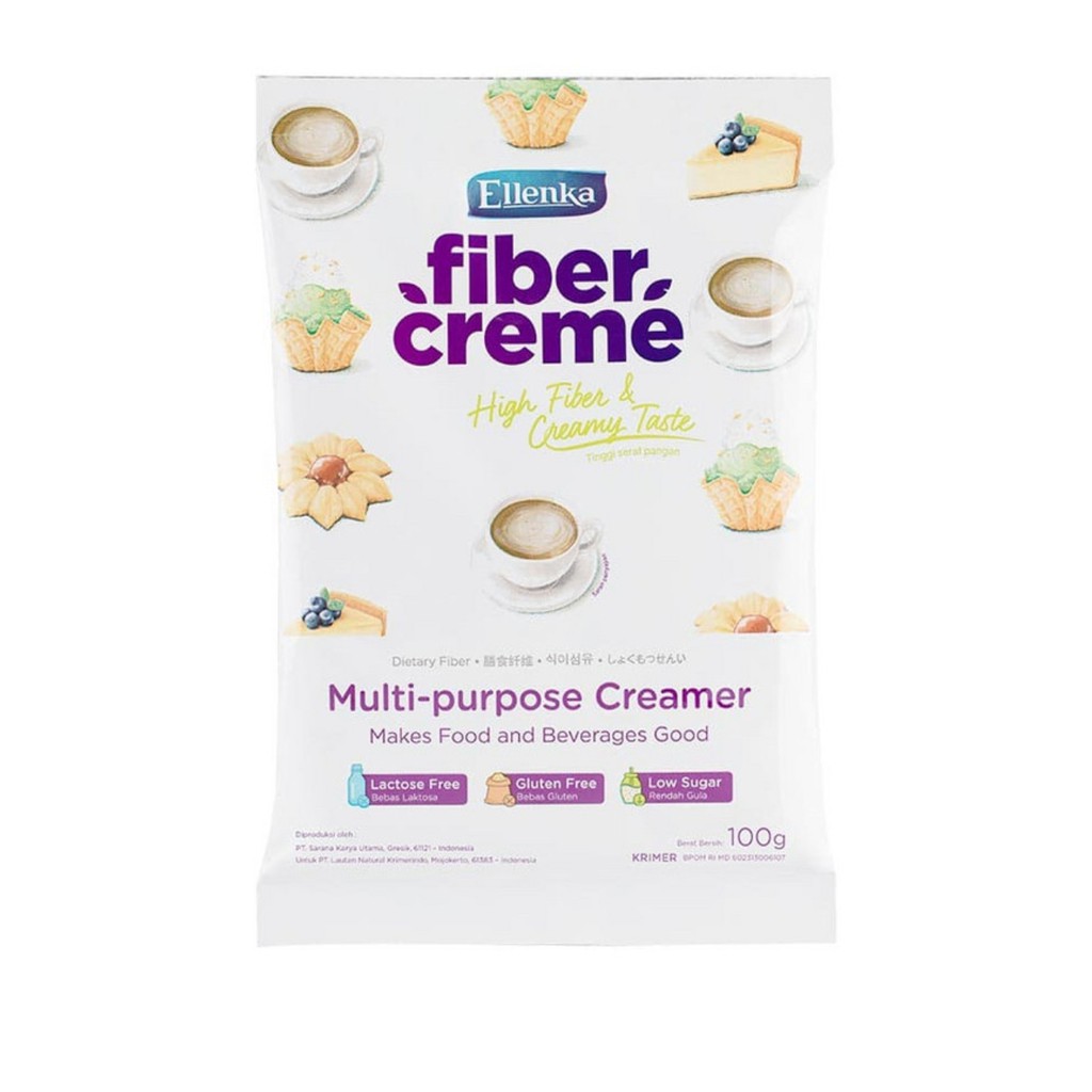 Fiber creme sachet 100gr/Fiber creme/Fiber cream/Fibercream/santan
