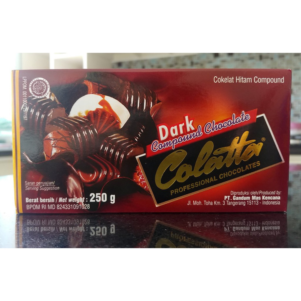 Jual Colatta Dark Compound Chocolate 250Gr – Coklat Blok Dcc 250 Gr | Shopee Indonesia