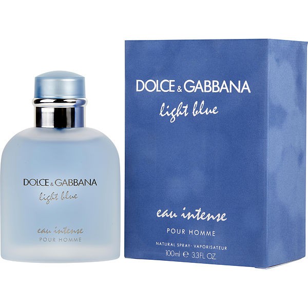 Jual Parfum Pria Dolce Gabbana Light Blue Eau Intense Edp 100Ml Original | Shopee Indonesia