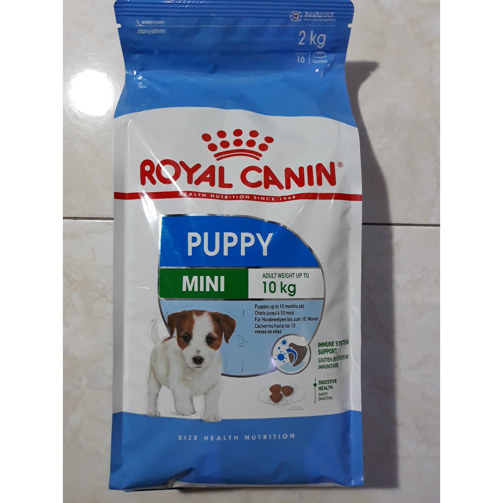 Jual Dog Food Royal Canin Puppy Mini Junior 2 Kg 2Kg Rc Anjing Kecil | Shopee Indonesia