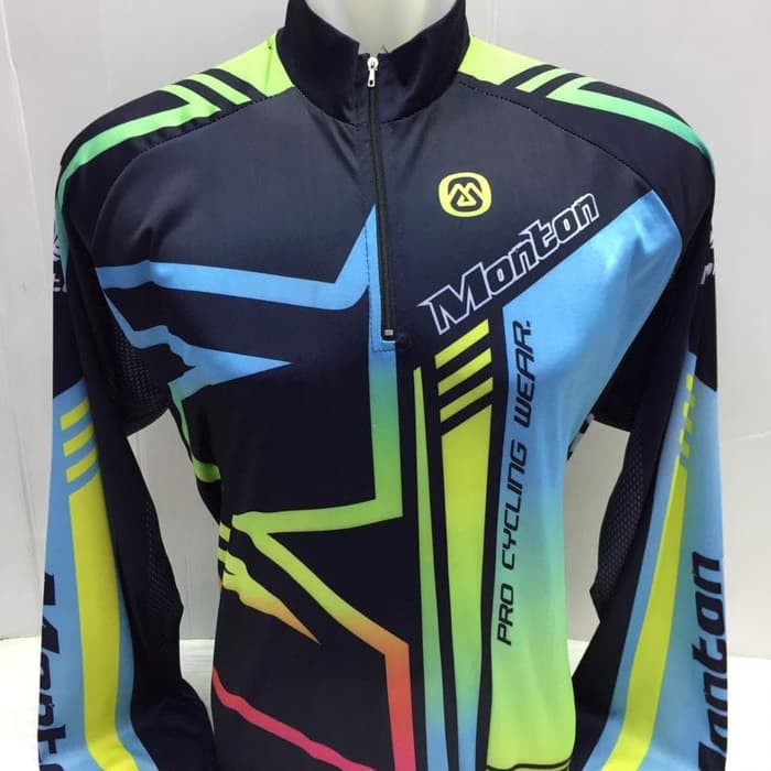 Jual Baju Gowes | Baju Kaos Jersey Balapsepeda-Obral Kaos Balap Sepeda Monton Panjang Indonesia|Shopee Indonesia