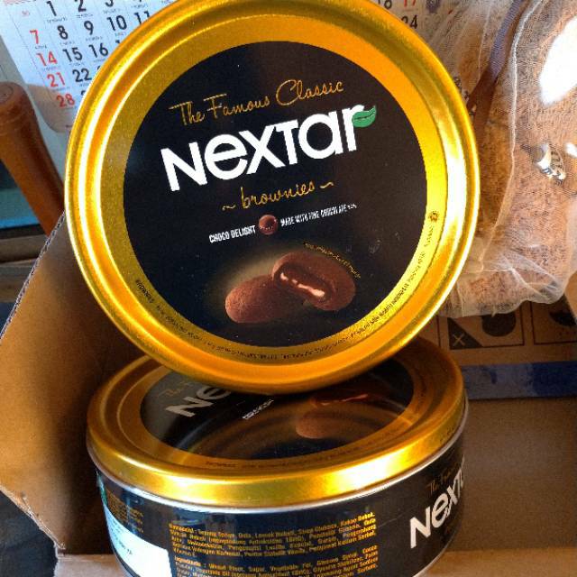 Jual Nextar Brownies Cookies Kaleng 336 Gram Promo!!! | Shopee Indonesia