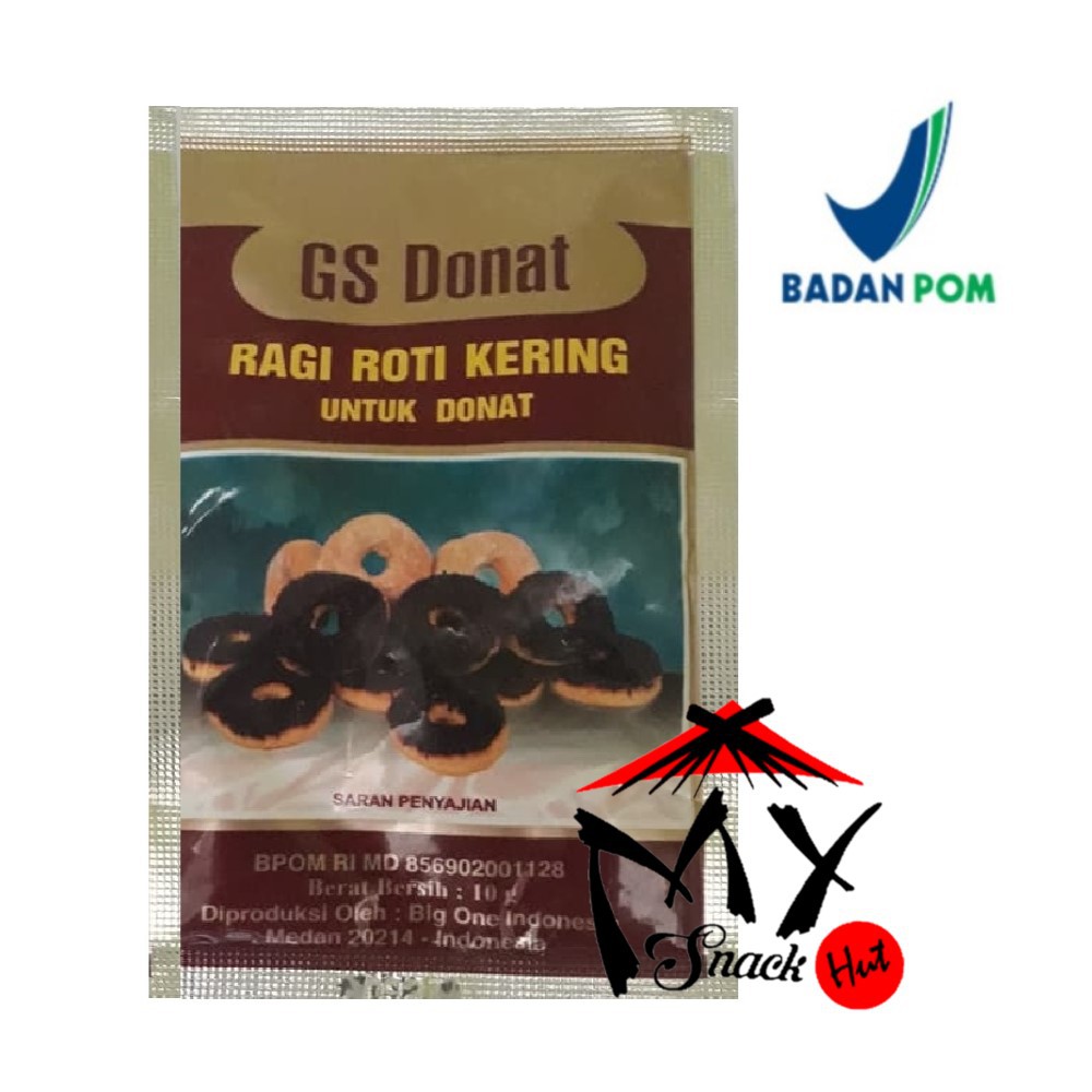 RAGI GS DONAT SACHET 10GR DONUT INSTANT DRY YEAST 10G PENGEMBANG