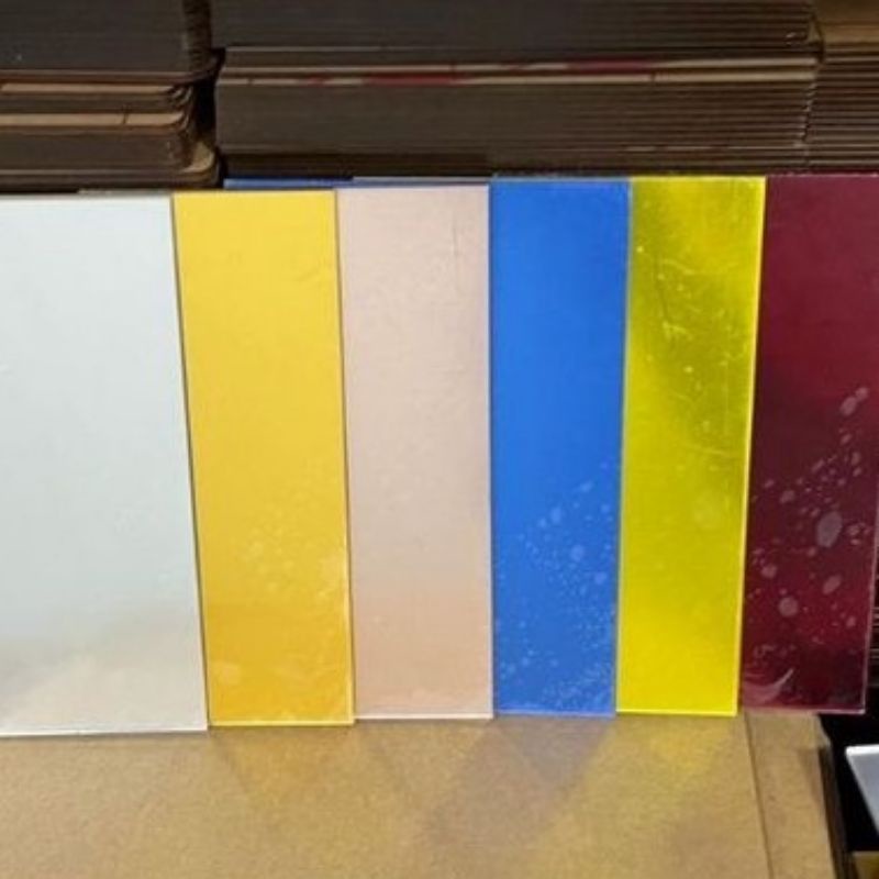 Jual AKRILIK Mirror CUSTOM / GOLD / SILVER / ROSE GOLD / RED / BLUE
