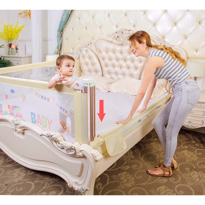 Jual Pagar Pengaman Kasur Baby Bedrail Bedguard Pembatas Pengaman Pagar