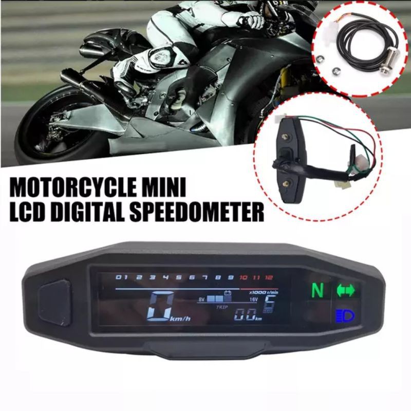 Jual speedometer digital mini ktm universal Indonesia