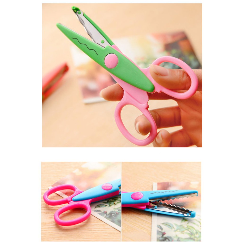 [LOGU] Gunting gerigi, gunting kertas DIY gerigi Shopee Indonesia