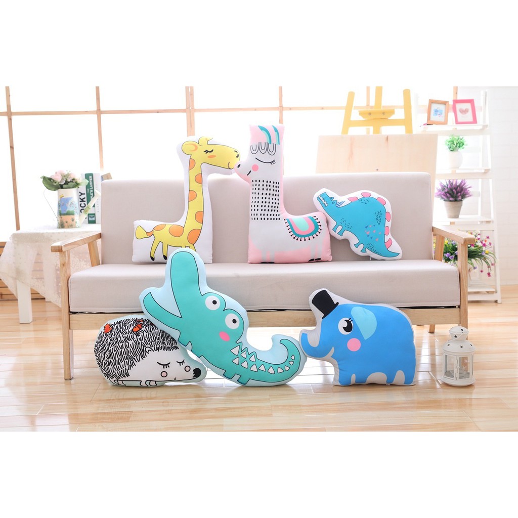 [LOGU] Bantal sofa instagramable, Bantal sofa bentuk animal lucu
